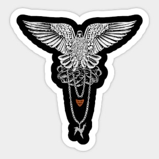 Medaillon bird Tyrell Sticker